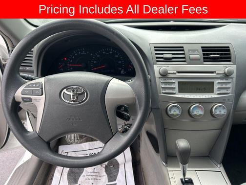 Super White 2010 Toyota Camry LE