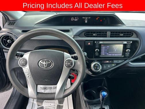 Magnetic Gray Metallic 2015 Toyota Prius c Two