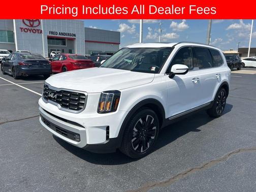 Glacial White Pearl 2025 Kia Telluride SX