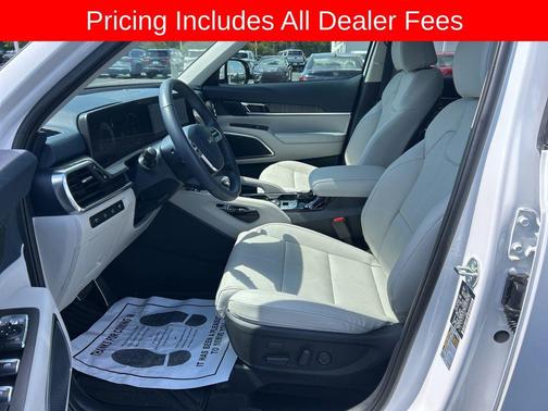 Glacial White Pearl 2025 Kia Telluride SX
