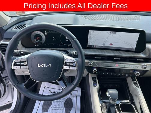 Glacial White Pearl 2025 Kia Telluride SX