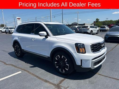 Glacial White Pearl 2025 Kia Telluride SX