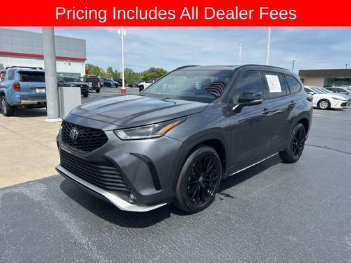 Magnetic Gray Metallic 2023 Toyota Highlander XSE