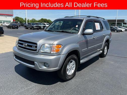 Silver Sky 2002 Toyota Sequoia Limited