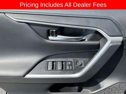 Silver Sky Metallic/Midnight Black Metallic 2023 Toyota RAV4 Hybrid SE