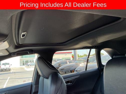 Silver Sky Metallic/Midnight Black Metallic 2023 Toyota RAV4 Hybrid SE