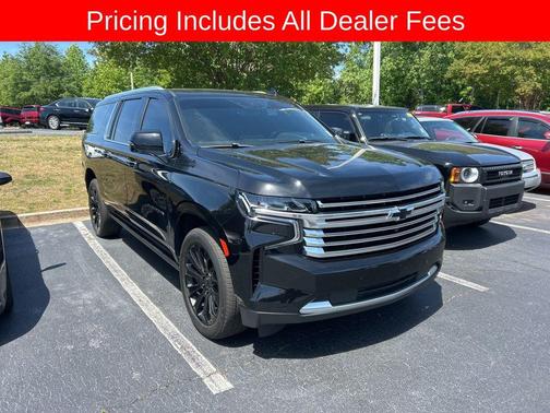 Black 2022 Chevrolet Suburban 4WD High Country