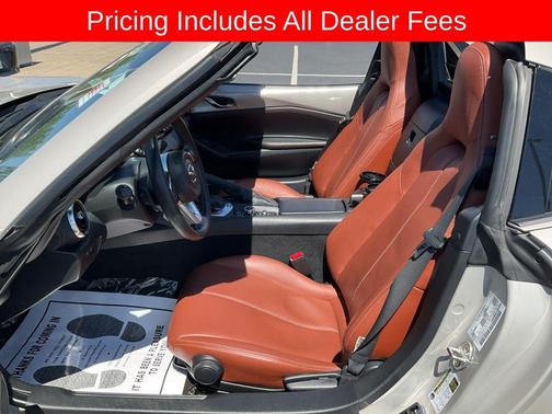 Platinum Quartz Metallic 2023 Mazda MX-5 Miata RF Grand Touring