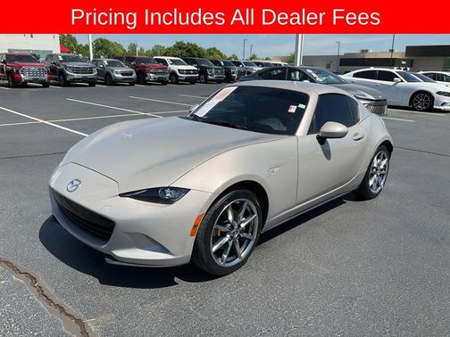 Platinum Quartz Metallic 2023 Mazda MX-5 Miata RF Grand Touring