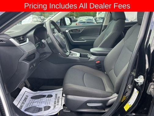 Midnight Black Metallic 2024 Toyota RAV4 Hybrid LE