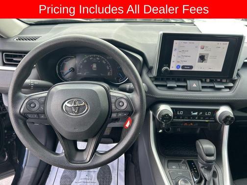 Midnight Black Metallic 2024 Toyota RAV4 Hybrid LE