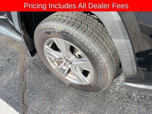 Midnight Black Metallic 2024 Toyota RAV4 Hybrid LE