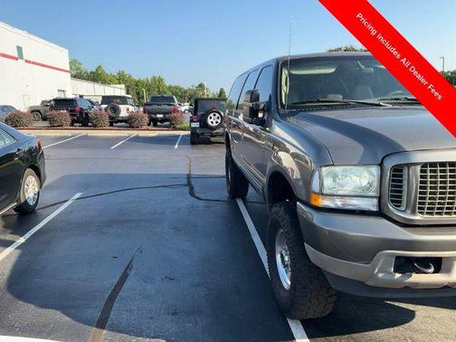 Tan 2003 Ford Excursion Limited