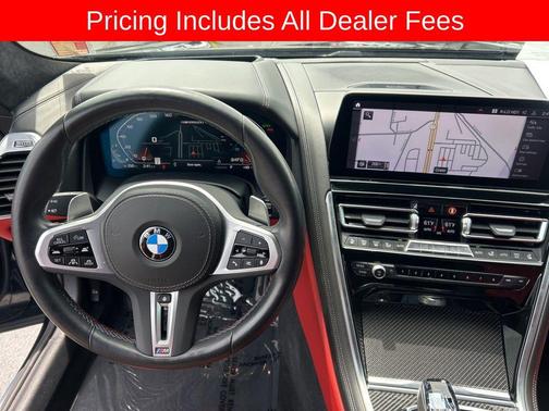 Carbon Black Metallic 2023 BMW M850 Gran Coupe xDrive