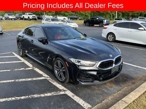 Carbon Black Metallic 2023 BMW M850 Gran Coupe xDrive