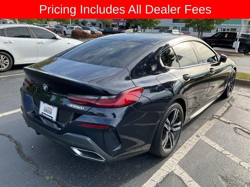 Carbon Black Metallic 2023 BMW M850 Gran Coupe xDrive