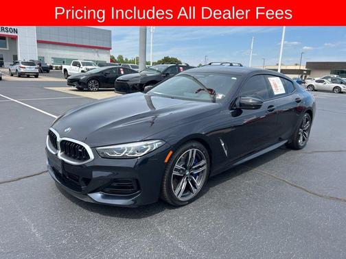 Carbon Black Metallic 2023 BMW M850 Gran Coupe xDrive