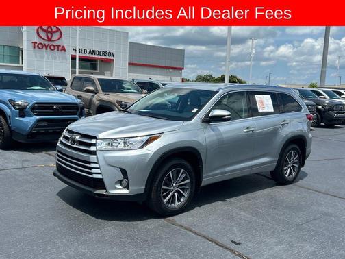 Celestial Silver Metallic 2017 Toyota Highlander XLE