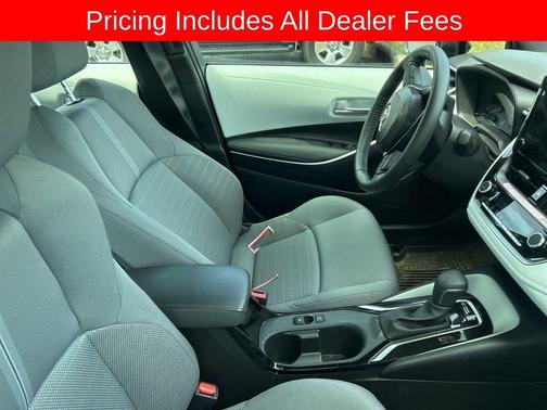 Midnight Black Metallic 2025 Toyota Corolla SE