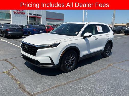 Platinum White Pearl 2026 Honda CR-V EX-L 2WD