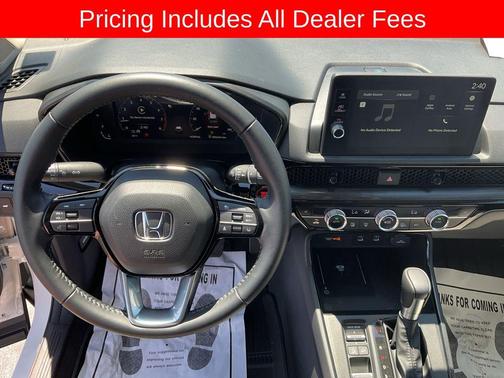 Platinum White Pearl 2026 Honda CR-V EX-L 2WD