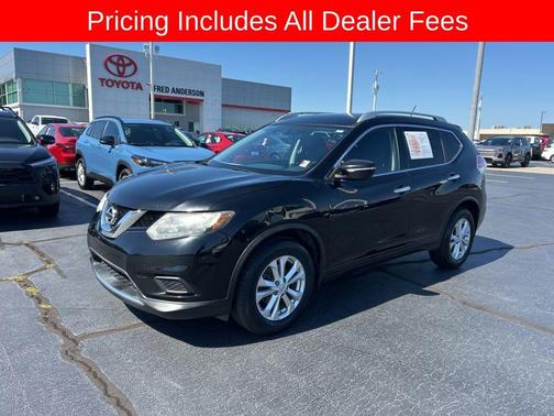 Super Black 2015 Nissan Rogue SV