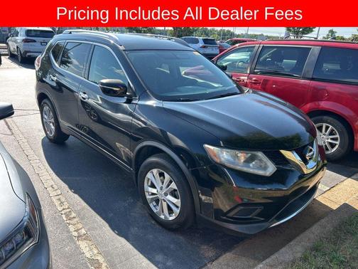 Super Black 2015 Nissan Rogue SV