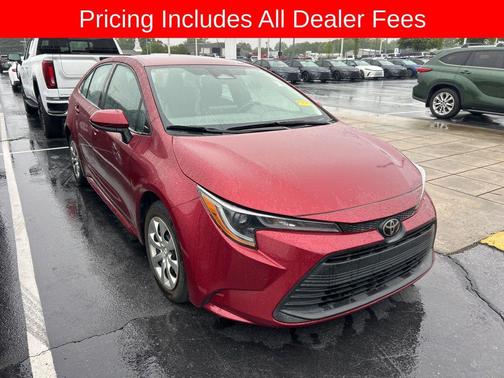 Ruby Flare Pearl 2023 Toyota Corolla LE