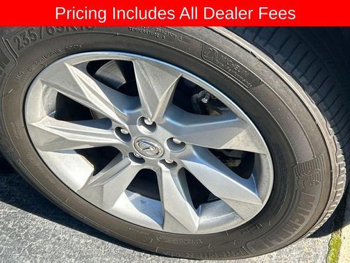 Silver Lining Metallic 2016 Lexus RX 350 Base