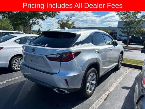 Silver Lining Metallic 2016 Lexus RX 350 Base