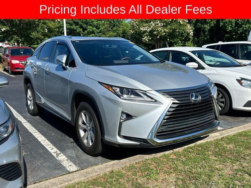 Silver Lining Metallic 2016 Lexus RX 350 Base
