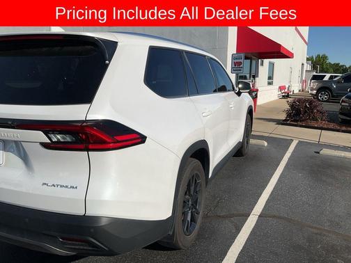 Wind Chill Pearl 2025 Toyota Grand Highlander Platinum