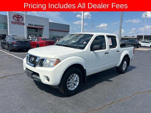 Glacier White 2019 Nissan Frontier SV