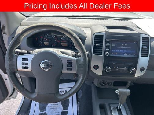 Glacier White 2019 Nissan Frontier SV