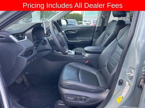 Lunar Rock 2023 Toyota RAV4 Hybrid XLE Premium