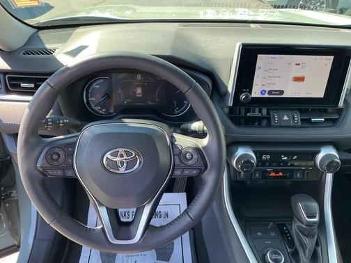 Lunar Rock 2023 Toyota RAV4 Hybrid XLE Premium