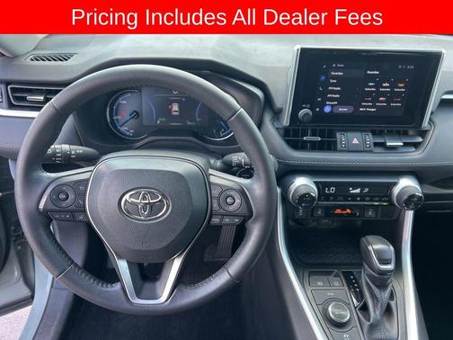 Lunar Rock 2023 Toyota RAV4 Hybrid XLE Premium