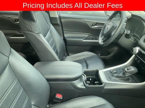 Lunar Rock 2023 Toyota RAV4 Hybrid XLE Premium