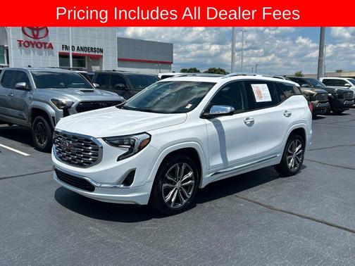 Summit White 2018 GMC Terrain Denali