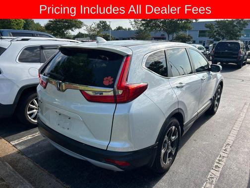 White Diamond Pearl 2017 Honda CR-V EX