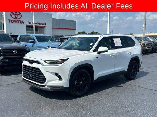 Wind Chill Pearl 2024 Toyota Grand Highlander Limited