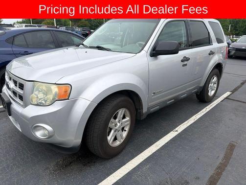 Ingot Silver Metallic 2010 Ford Escape Hybrid Base