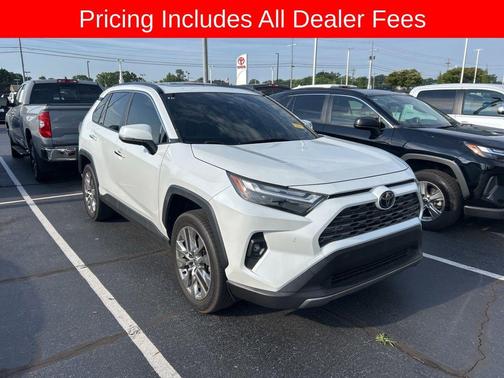 Wind Chill Pearl 2023 Toyota RAV4 Limited
