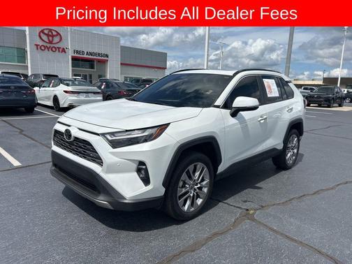 Wind Chill Pearl 2023 Toyota RAV4 Limited
