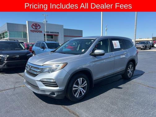 Lunar Silver Metallic 2017 Honda Pilot EX-L