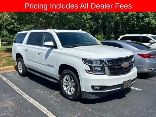 Summit White 2019 Chevrolet Suburban LT