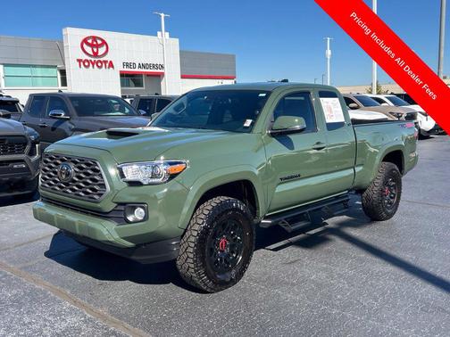 Army Green 2022 Toyota Tacoma TRD Sport