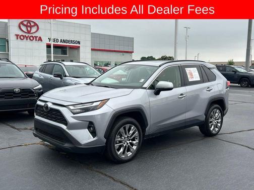 Silver Sky Metallic 2023 Toyota RAV4 XLE Premium