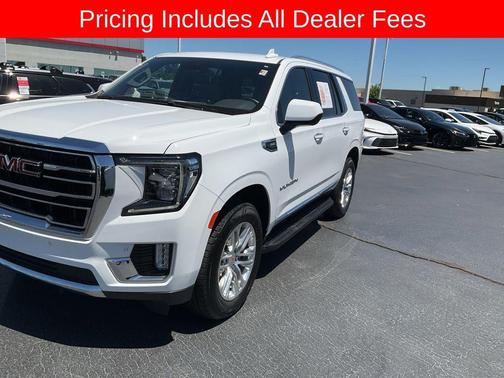 Summit White 2024 GMC Yukon SLT