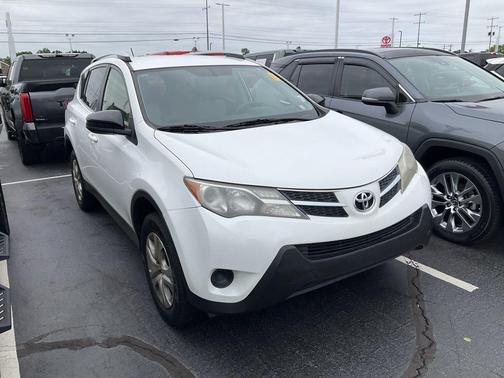 Super White 2014 Toyota RAV4 LE
